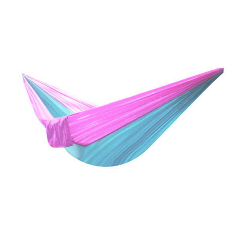 230x90cm 210t Nylon Hammock Camping Swing Kannettava Laskuvarjo Aikuisille Ulkona Riippumatto