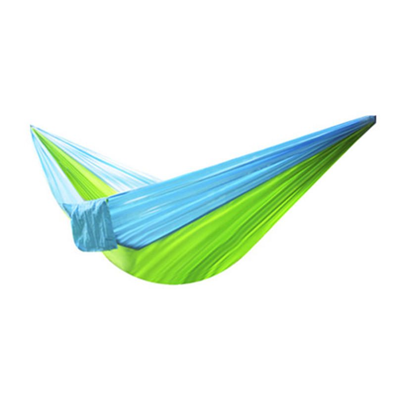 230x90cm 210t Nylon Hammock Camping Swing Kannettava Laskuvarjo Aikuisille Ulkona Riippumatto