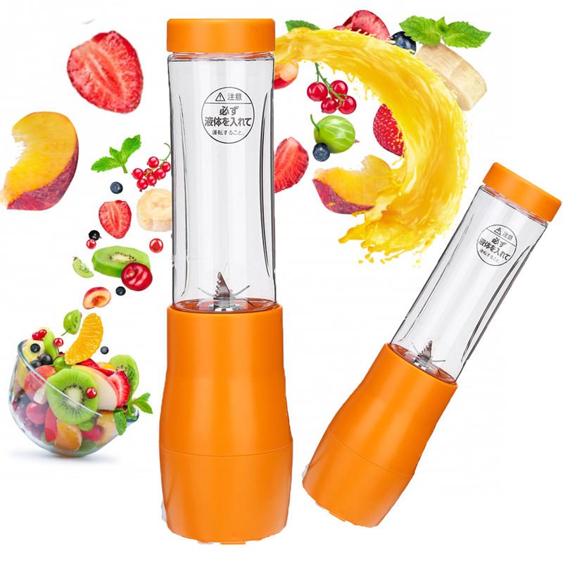 280ml 6-teräinen Automaattinen Usb-ladattava Mehulinko Hedelmävalmistaja Usb Outdoor Blender Mukana Cup