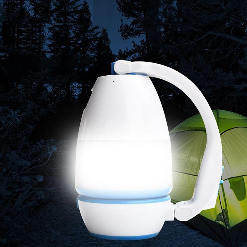 3 In 1 Camping Light Usb Ladattava Kannettava Taskulamppu Pöytälamppu Taitettava 180° Säädettävä Hätäyölyhty