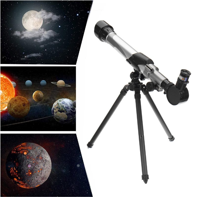 30-40x Astronominen Teleskooppi Hd Refraction Optiset Monokulaarit Aikuisille Lapsille Aloittelijoille Jalustalla