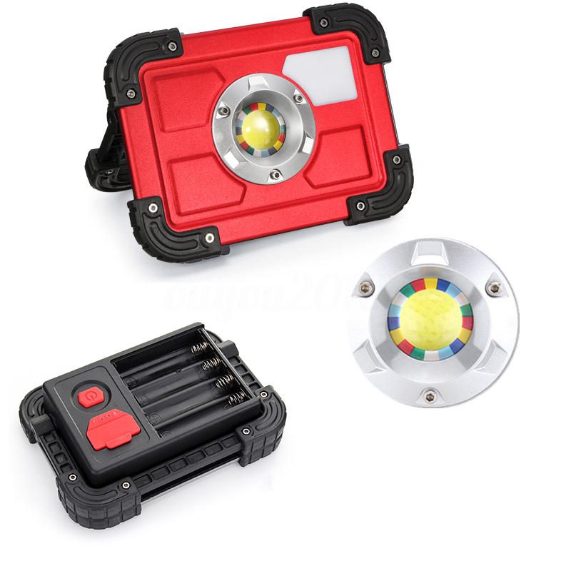 30 W Cob 4 Mode Led Kannettava Usb Ladattava Flood Light Spot Patikointi Retkeily Ulkotyö Valaisin