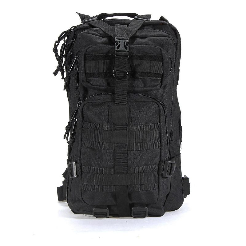 30l Tactical Outdoor Reppulaukku 600d Nylon Vedenpitävä Naamiointi Vaellusreppu