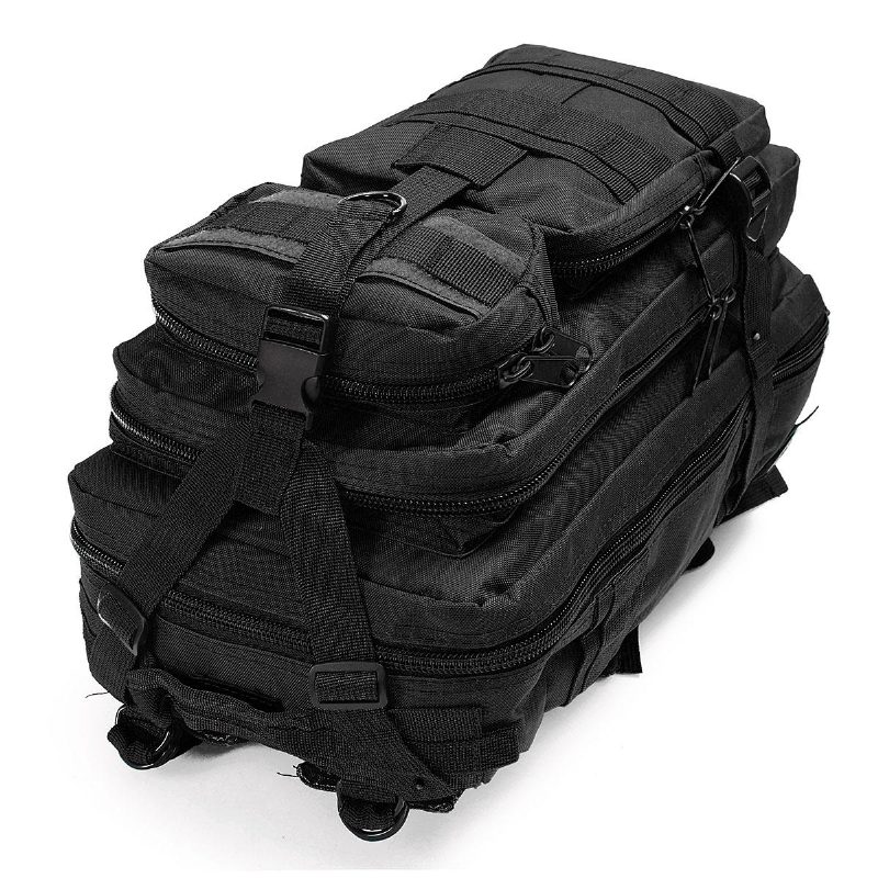 30l Tactical Outdoor Reppulaukku 600d Nylon Vedenpitävä Naamiointi Vaellusreppu