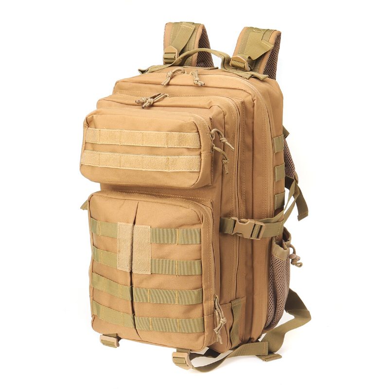 45l 900d Vedenpitävä Tactical Reppu Oxford Cloth Molle Military Outdoor Laukku Matkailu Retkeily Kiipeilykassi