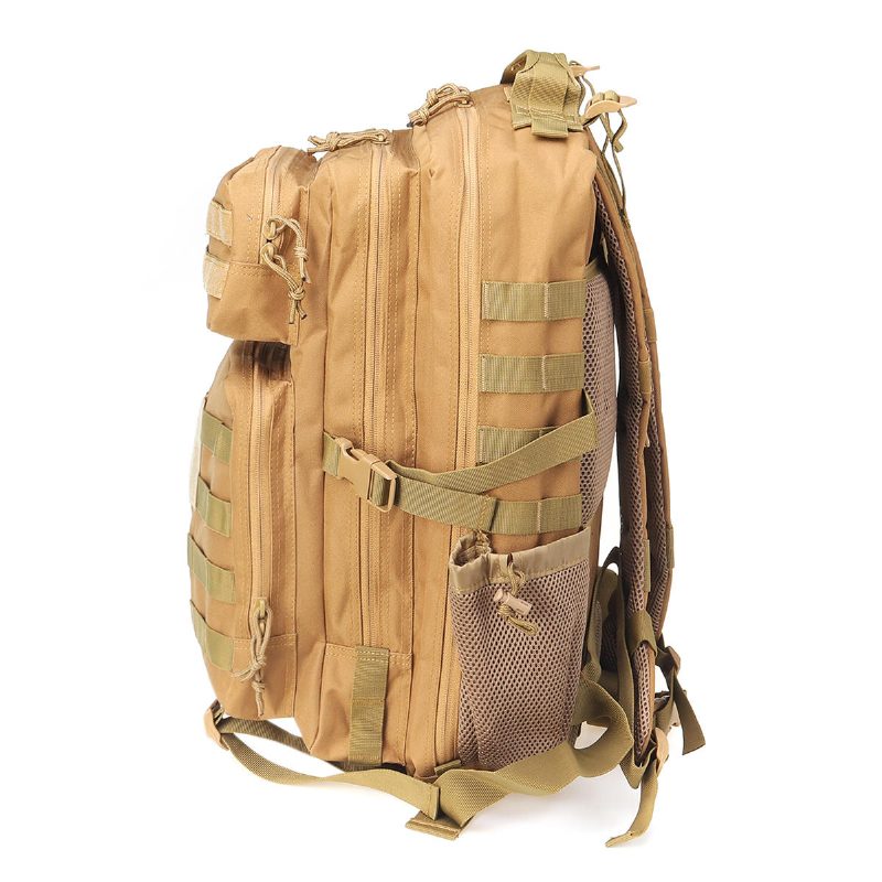 45l 900d Vedenpitävä Tactical Reppu Oxford Cloth Molle Military Outdoor Laukku Matkailu Retkeily Kiipeilykassi