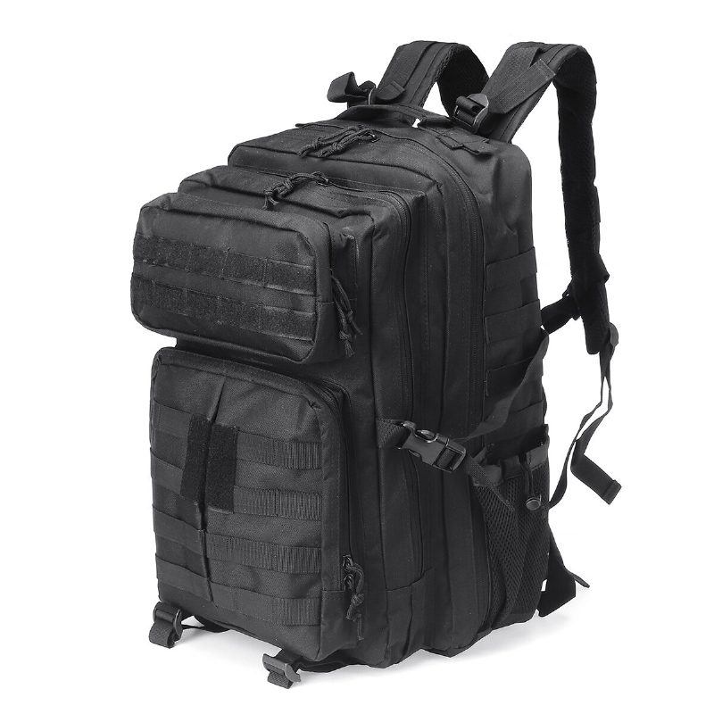 45l 900d Vedenpitävä Tactical Reppu Oxford Cloth Molle Military Outdoor Laukku Matkailu Retkeily Kiipeilykassi