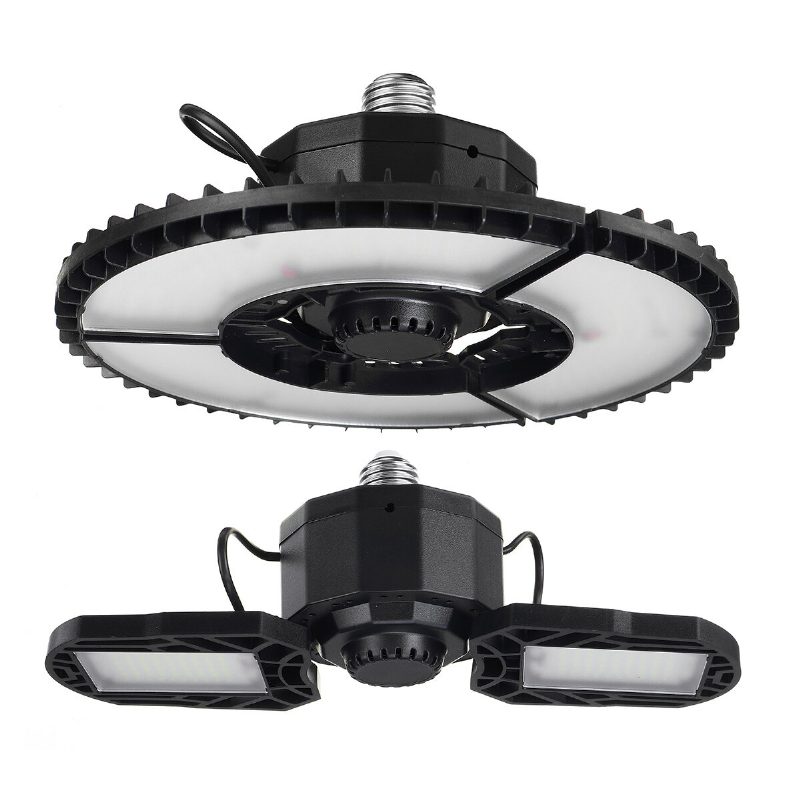 45w/60w Kokoontaitettava Retkeilyvalo Led High Bay -valo Ufo Autotallin Kattovalo Varastovalo Kodinhoitohuoneen Pysäköintialueelle