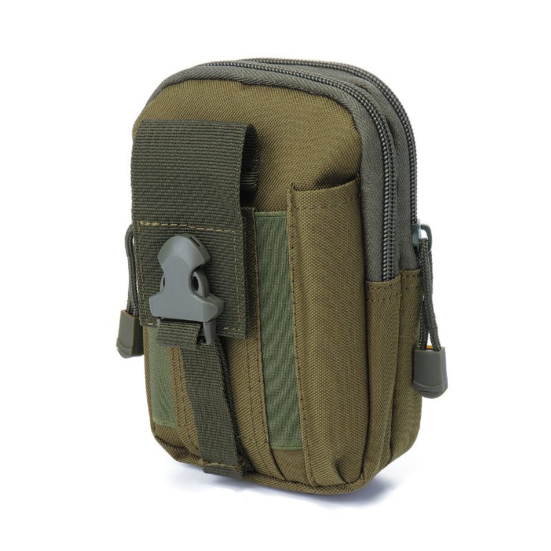 5.5 Tuuman Ulkokäyttöön Tarkoitettu Edc Tactical Molle Vyölaukku Pack Miesten Kännykkäkotelo Lompakko Pussipidike Iphone 8 Urheilu Retkeily