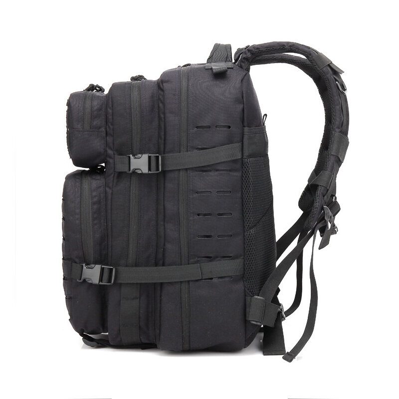 55l Outdoor Molle Military Tactical Armeijan Reppu Vedenpitävä Vetoketju Suurikapasiteettinen Retkeilyretkeilyvarustekassi