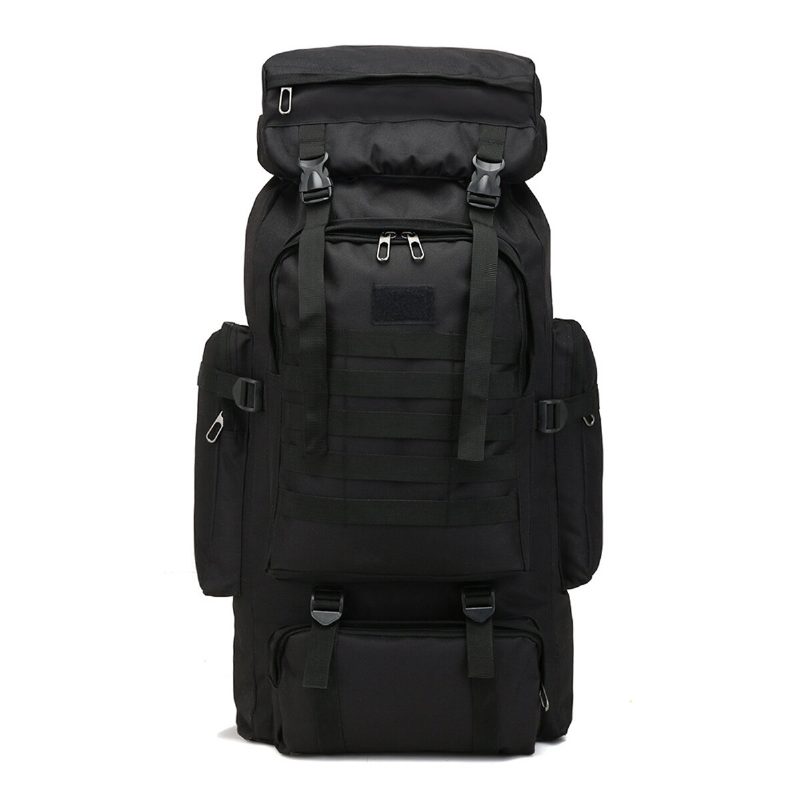 80l Molle Tactical Bag Outdoor Matkailu Retkeily Sotilaallinen Reput Reppu Naamiointi Laukku