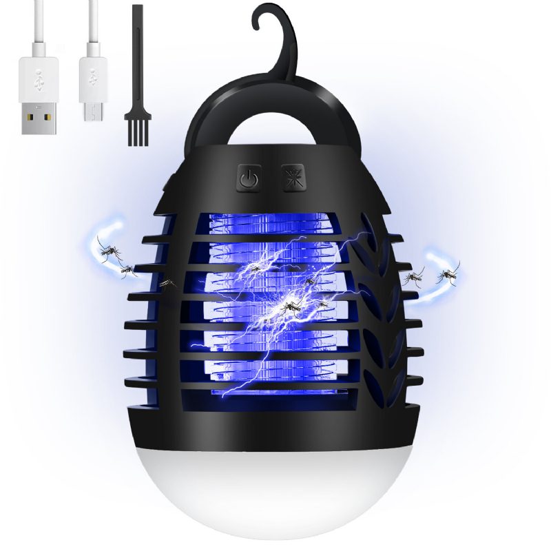 Ambother 5w Sähköinen Mosquito Killer Lamp 3 Erilaista Valoa Usb Ladattava Ip67 Vedenpitävä Ulkokäyttöinen Sisäkäyttöinen