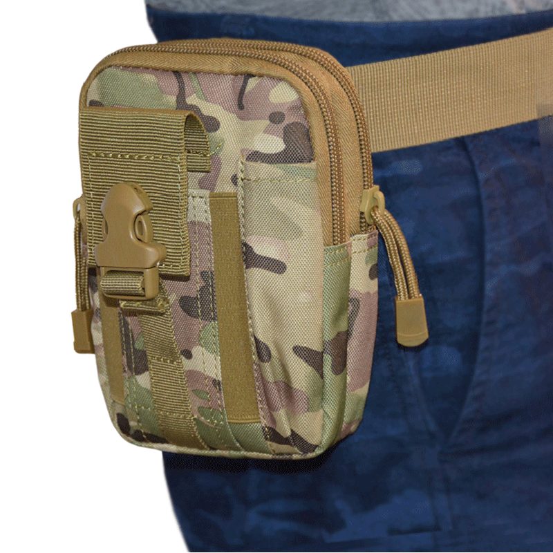 Benniu Bl064 Oxford Molle System Naamiointi Sotilaallinen Taktinen Vyölaukku Ulkokäyttöön Vedenpitävä Urheilullinen Crossbody Laukku