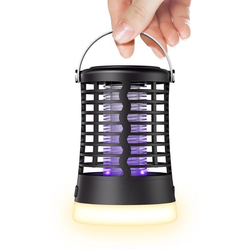 Bw-mlt1 2 In 1 Mosquito Killer -lamppu Ladattava 3-moodia Led-matkavalo Uv-hyönteisten Ansavalo Ei Melua Ja Säteilyä