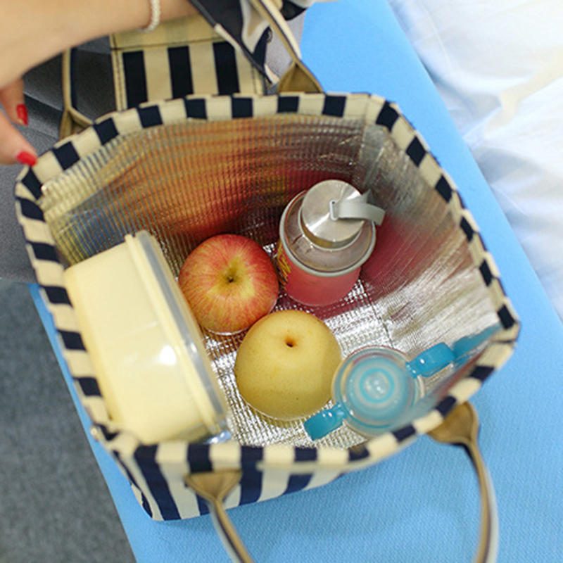 Camping Picnic Bag Oxford Lonch Bag Kannettava Eristetty Lämpöruokalaatikon Säilytyslaukku