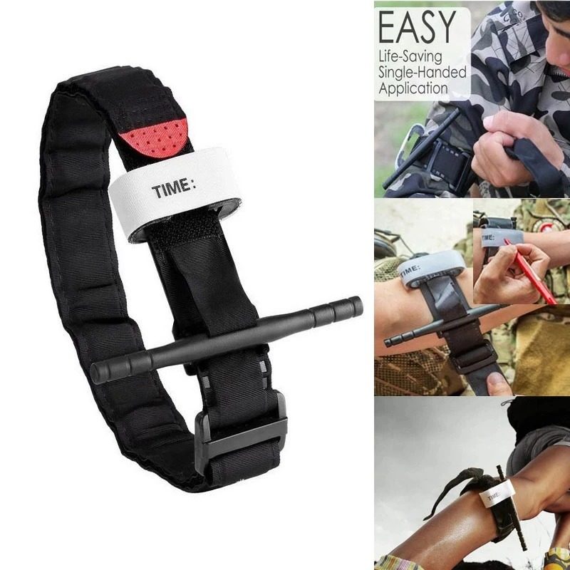 Emergency Belt Aid Tourniquet Survival Tactical Combat -sovellus