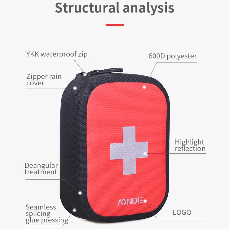 Ensiapupakkaus Outdoor Medical Packet Ipx5 Vedenpitävä