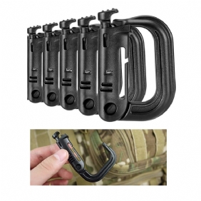 Grimlock Carabiners Tactical D-rengas Molle Gearille Vahva Ja Kevyt