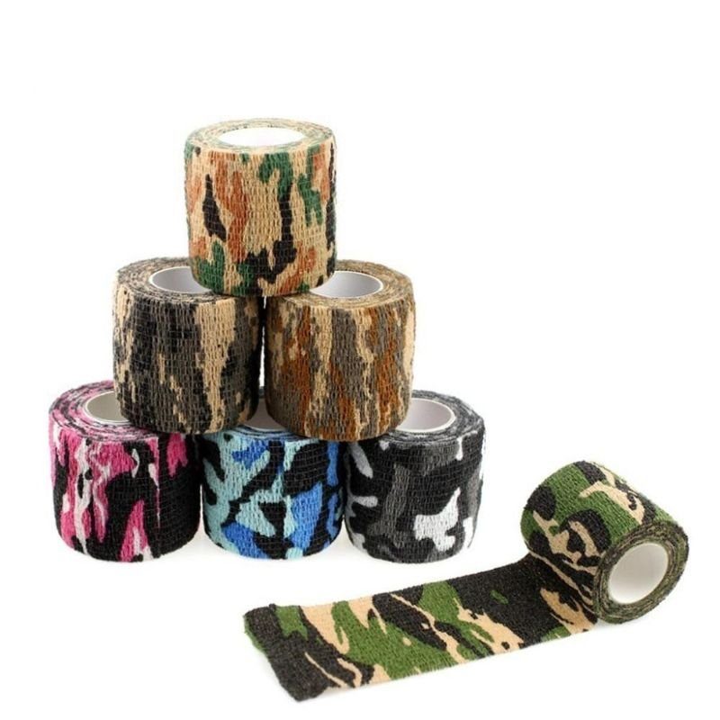 Joustava Teippi Camo Wrap Itseliimautuva Selviytymisside