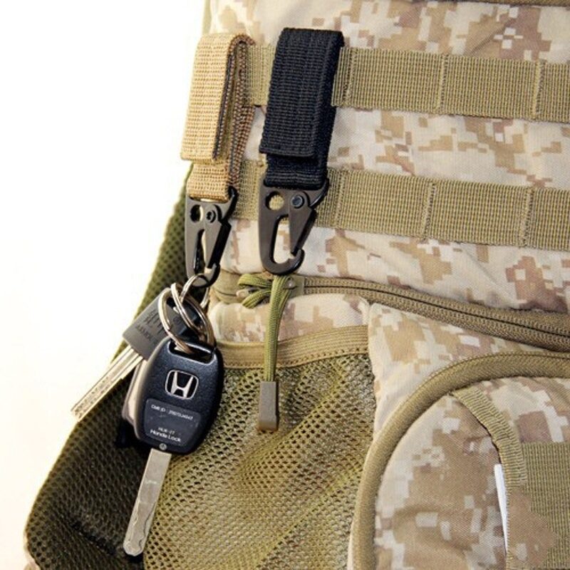 Key Hook Molle High Strength Nylon Hanging System Vyön Solki