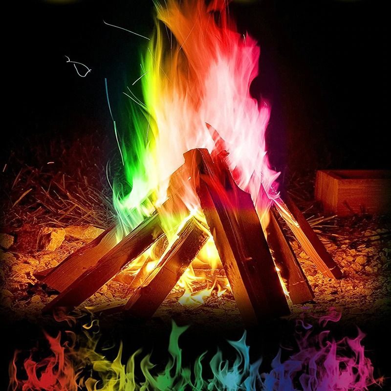 Magic Fire Colorful Flames -jauhe