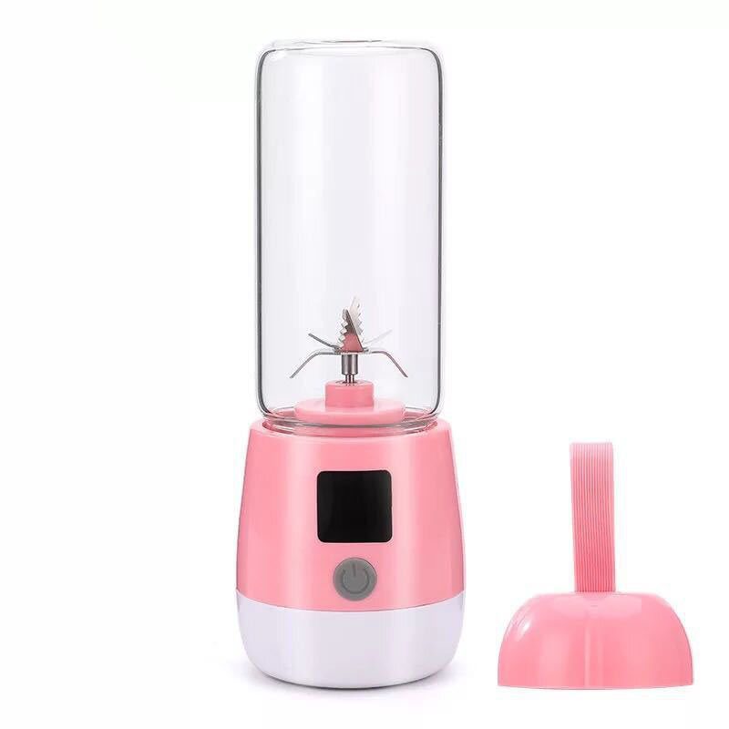 Monitoiminen Minimehupuristin Food Milkshake Fruit Maker Machine Usb Ladattava Tehosekoitin Camping Picnic