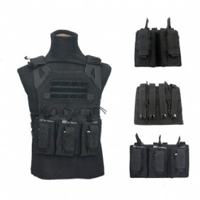 Monikäyttöinen Tactical Molle Vest Laukku Vyötärölaukku Edc Työkalu Tarvikkeet Säilytyslaukku Ulkoilu Metsästys