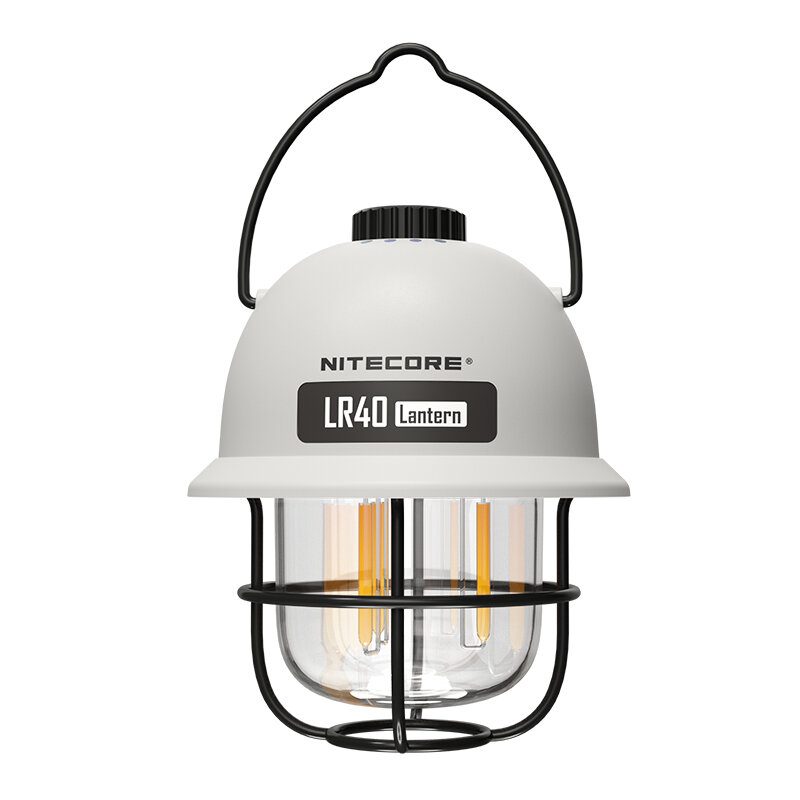 Nitecore Lr40 Camping Light Usb-c Ladattava Telttalyhty 100 Lm Kesto 65 Tuntia 3 Valonlähdettä