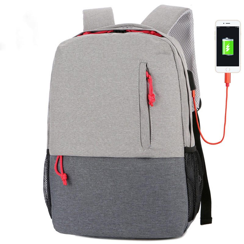 Outdoor Camping Nylon 25l Usb-latausreppu Vedenpitävä Iso Suuri Kapasiteetti Kannettavan Tietokoneen Laukku