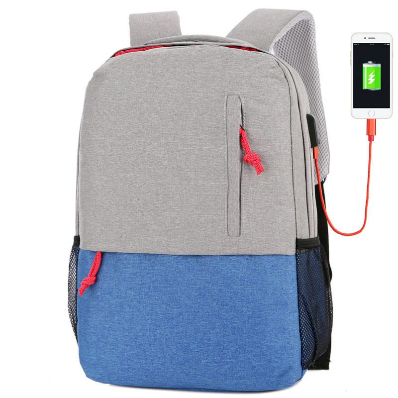 Outdoor Camping Nylon 25l Usb-latausreppu Vedenpitävä Iso Suuri Kapasiteetti Kannettavan Tietokoneen Laukku