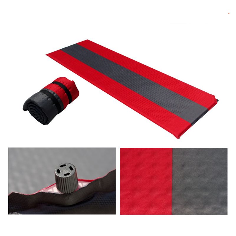 Outdoor Camping Sleep Pad Taitettava Matt Beach Patja Ultrakevyt Mat Travel Vaellus