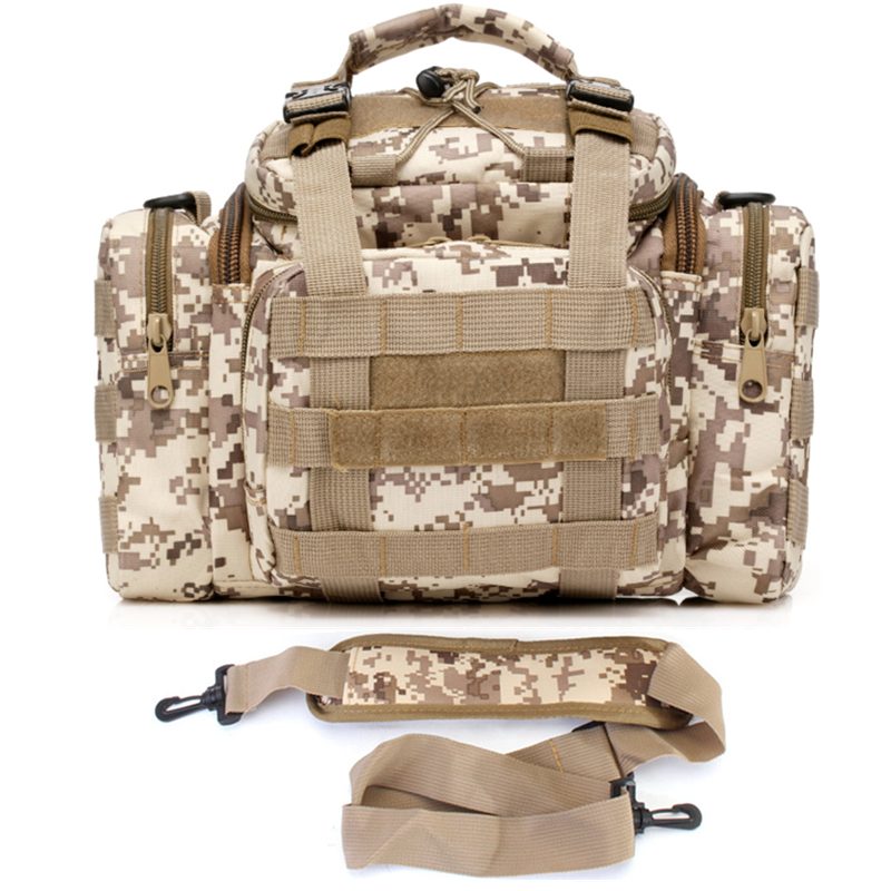 Outdoor Tactical Molle Reppu Kamera Olkalaukku Vyötäröpussi Retkeilymatka Matkalaukku