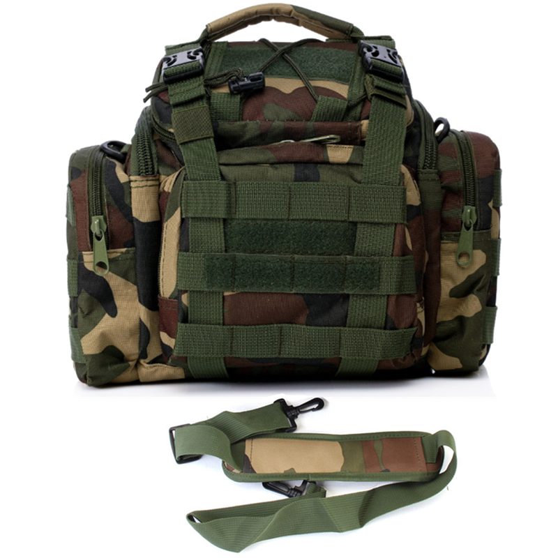 Outdoor Tactical Molle Reppu Kamera Olkalaukku Vyötäröpussi Retkeilymatka Matkalaukku