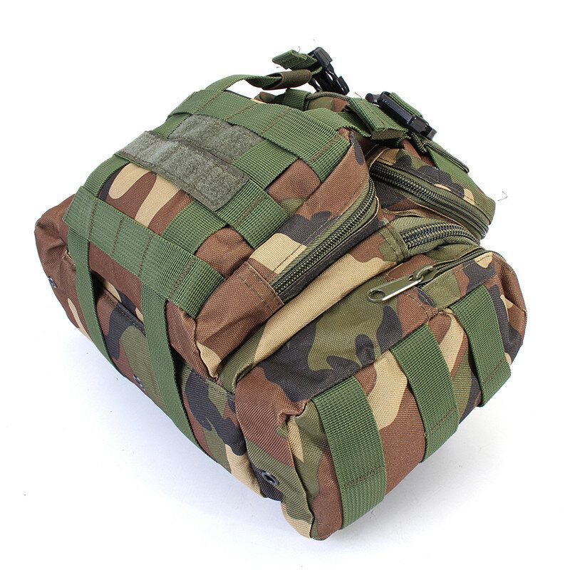 Outdoor Tactical Molle Reppu Kamera Olkalaukku Vyötäröpussi Retkeilymatka Matkalaukku