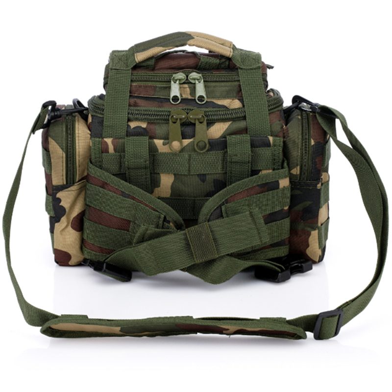 Outdoor Tactical Molle Reppu Kamera Olkalaukku Vyötäröpussi Retkeilymatka Matkalaukku