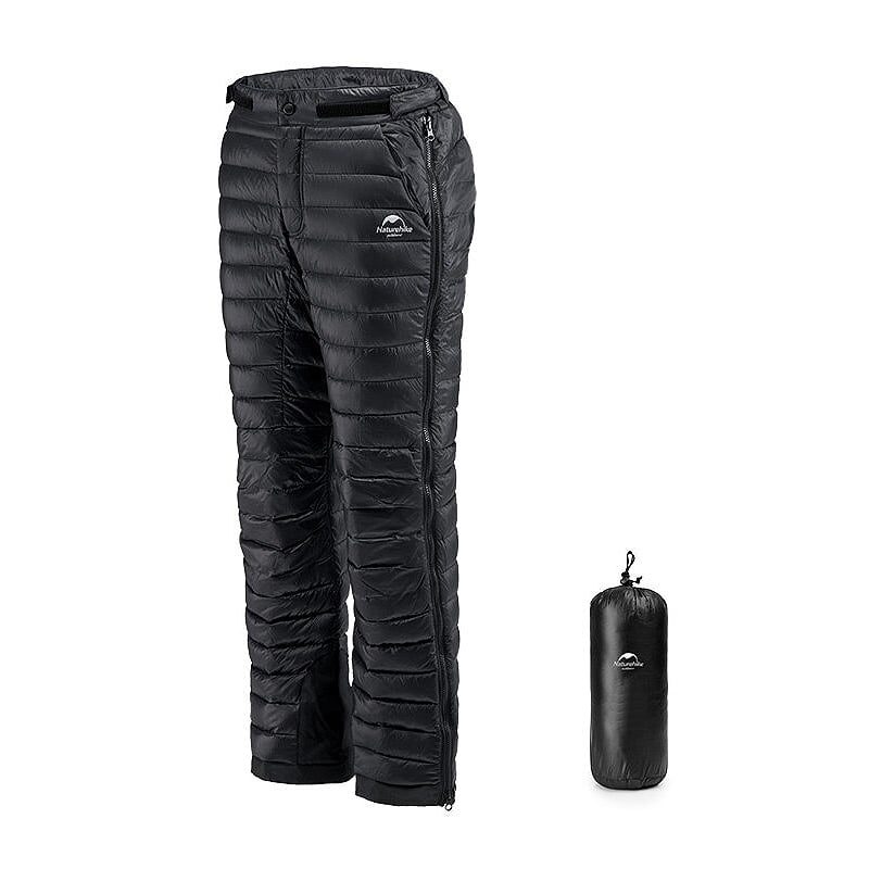 Outdoor Thermal Goose Down Pants Vetoketju Camping Vaellus Hiihtohousut