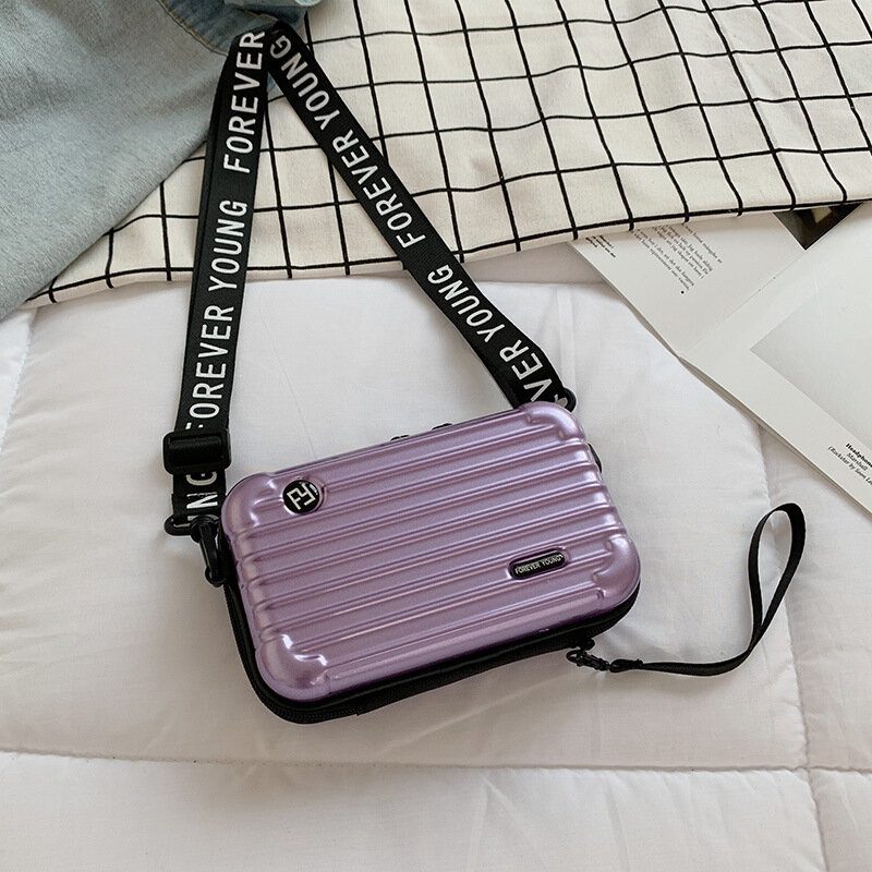 Pvc Crossbody Bag Mini Makeup Bag Matkalaukku Säilytyslaukku Käsilaukku