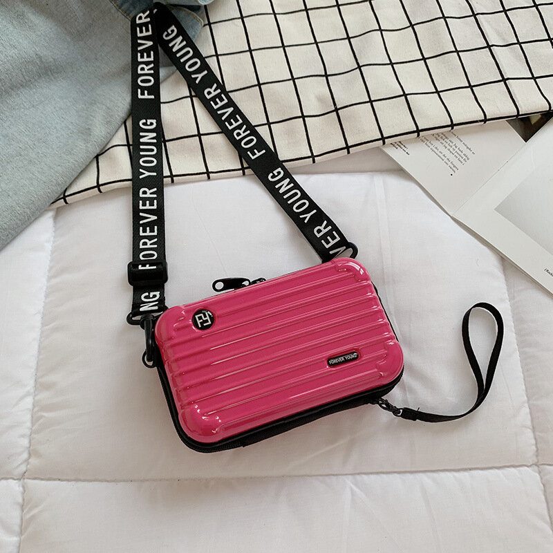 Pvc Crossbody Bag Mini Makeup Bag Matkalaukku Säilytyslaukku Käsilaukku