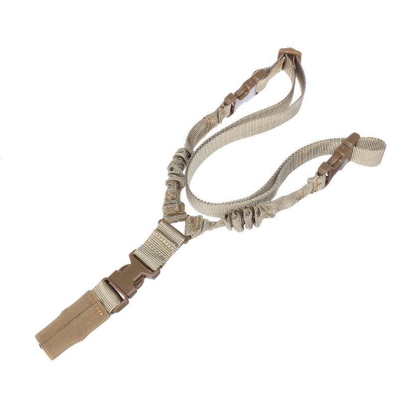 Säädettävä Tactical Sling Strap Monitoiminen Ripustusvyö Outdoor Camping Cs -tarvikkeet