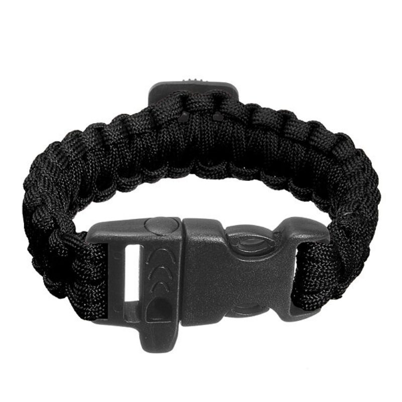 Survival Paracord Rannekoru Pilli Valoisa Military Watch Ranne