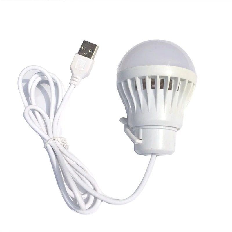 Telttapolttimovalo Kannettava 5v Led-valo 1.2m Usb