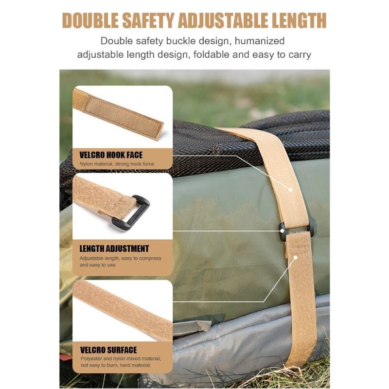 Travel Cargo Strap Outdoor Camping Retkeily