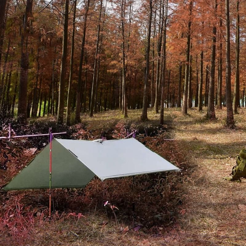 Ultrakevyt Tarp Kevyt Mini Sun Shelter Camping Matt Teltta