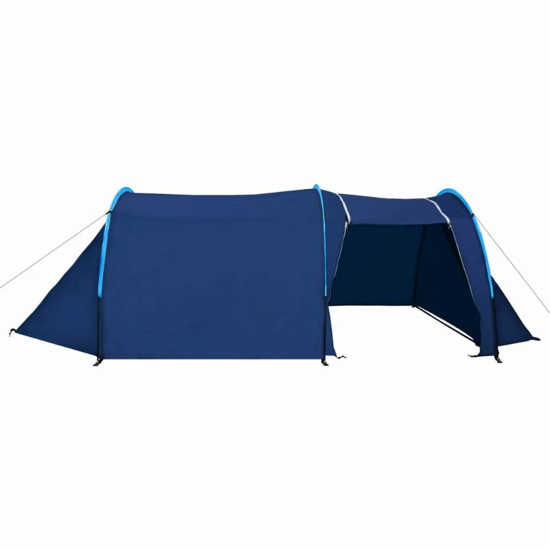 Us Direct Waterproof Camping Teltta 2–4 Hengelle Tunneliteltta Retkeilyyn Vaellusmatkailu Lasikuitupylväät Sininen