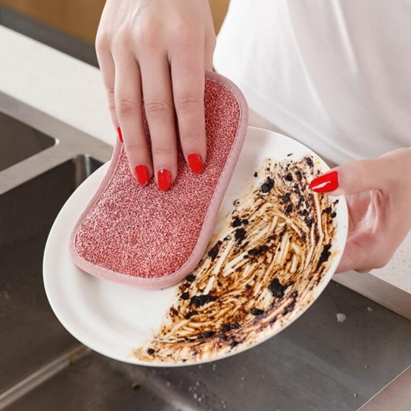 Cleaning Sponge Astianpesukone Keittiövälineiden Kuuraustyyny