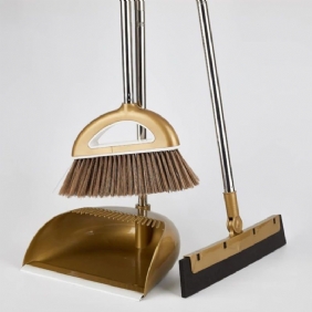 Dustpan Luudan Puhdistussetti Käytännöllinen Puku Taitettava Monitoimi