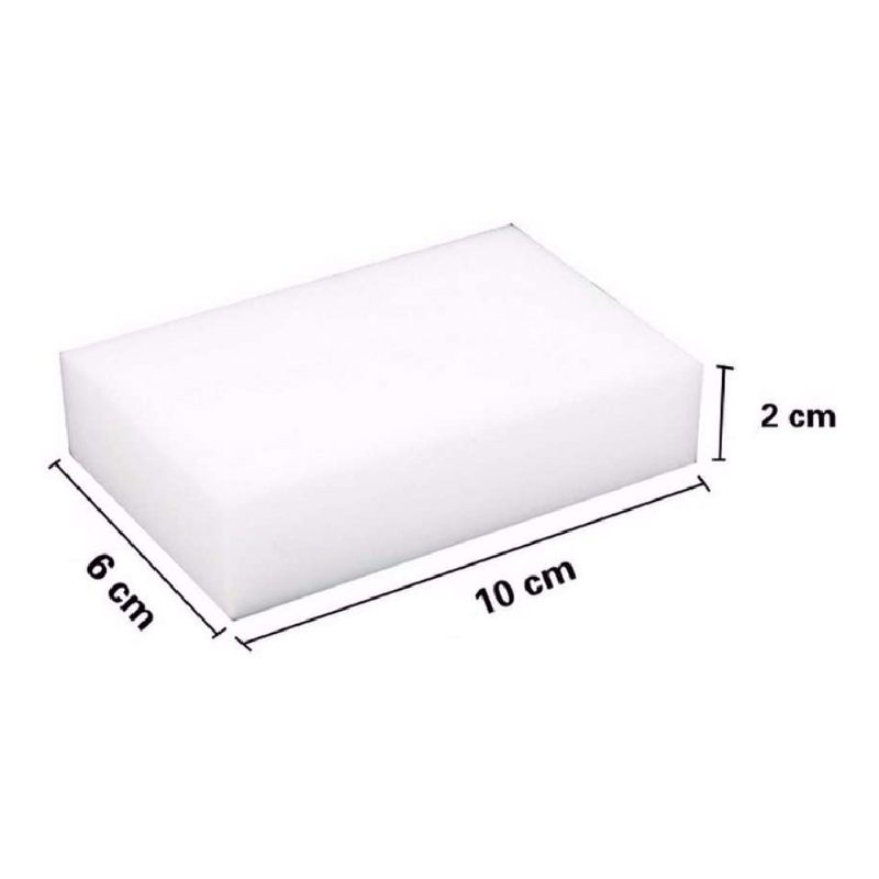 Magic Sponge Melamine Eraser White Cleaner Monikäyttöinen 100 Kpl