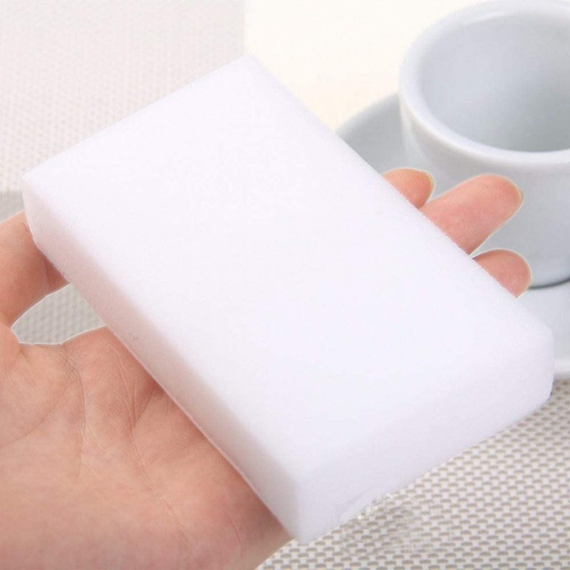 Magic Sponge Melamine Eraser White Cleaner Monikäyttöinen 100 Kpl