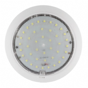 12v-24v 5050 9w Led-kattovalaisin Asuntovaunuun/matkailuautoon/perävaunuun/veneen Pintakiinnitykseen