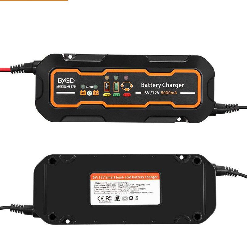 12v/24v Älykäs Akkulaturi Autokorjaus Moottoripyörien Autokuorma-autoille Agm Gel-lyijyhappoakkuille